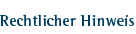 Rechtlicher Hinweis